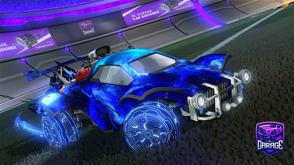 A Rocket League car design from oxqrx
