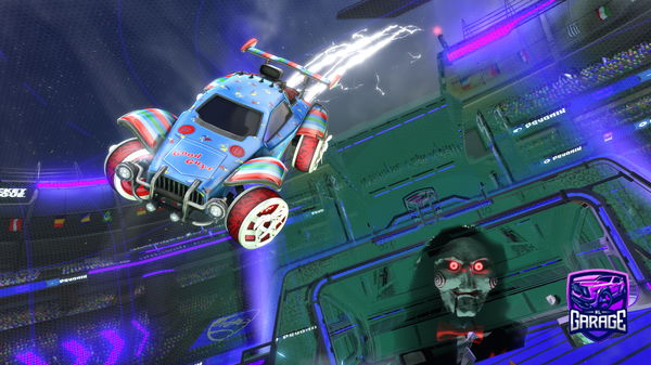 A Rocket League car design from Danpho