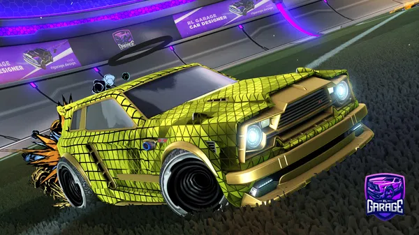 A Rocket League car design from chansfralt