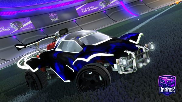 A Rocket League car design from Meliz001