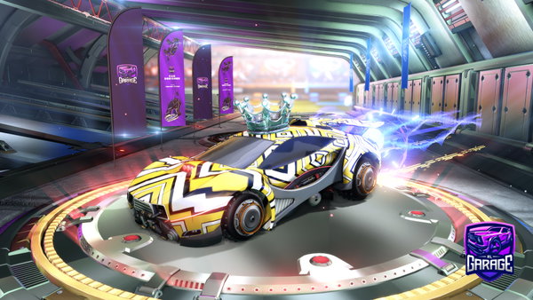 A Rocket League car design from Dragonecho