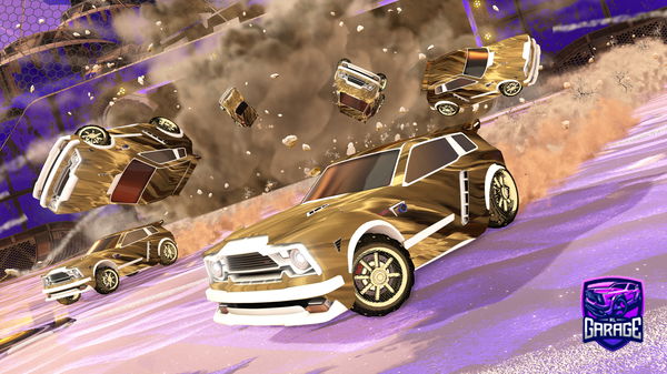 A Rocket League car design from EyeAmRichB