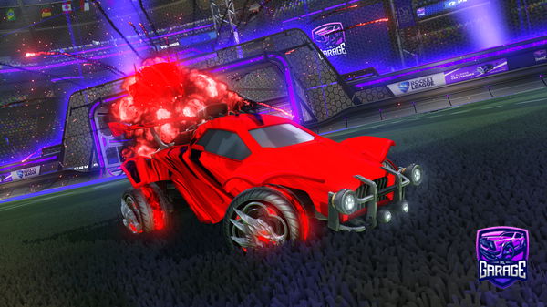 A Rocket League car design from i9Retro