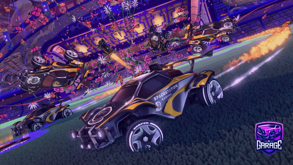 A Rocket League car design from Q2W2