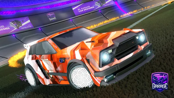 A Rocket League car design from Vannyrl