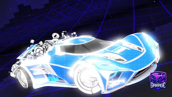 A Rocket League car design from Dylan2000YT