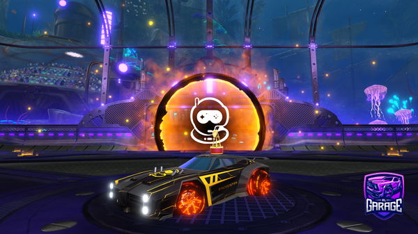 A Rocket League car design from mic9956