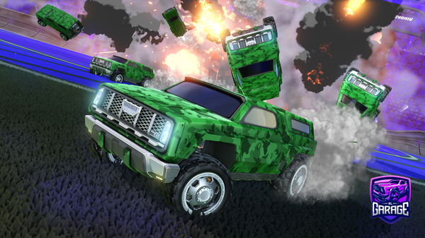 A Rocket League car design from KIABOYZ