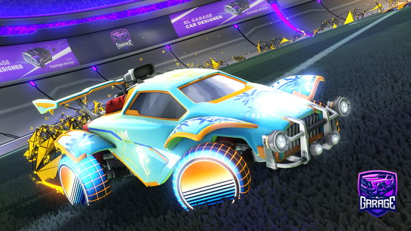 A Rocket League car design from derpy_7017