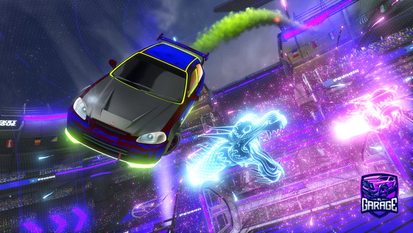 A Rocket League car design from creatorcamalleyesonme