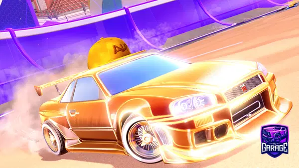 A Rocket League car design from buvoniq