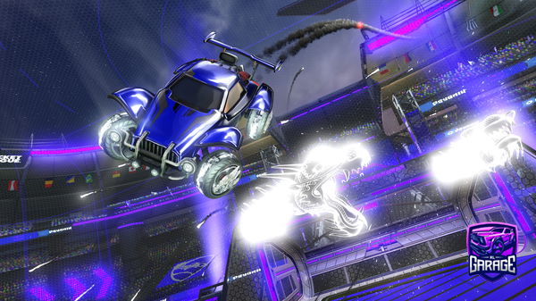 A Rocket League car design from Destr923