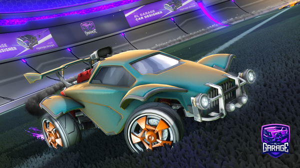 A Rocket League car design from SLWXCV