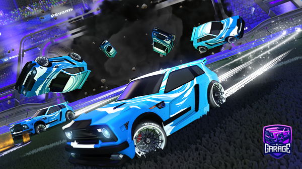 A Rocket League car design from rSudo