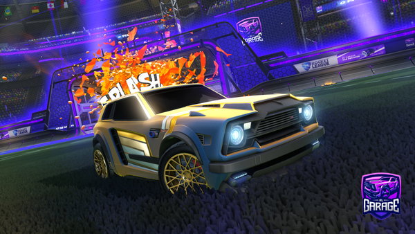 A Rocket League car design from trades_rl108
