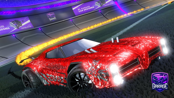 A Rocket League car design from lightskinBBC