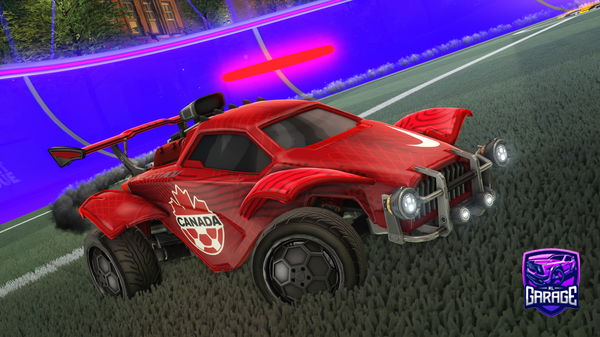 A Rocket League car design from Burnt_Toast978