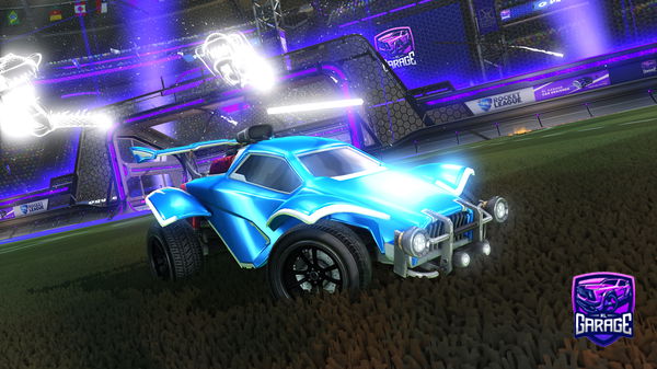 A Rocket League car design from Lavender_Kiki