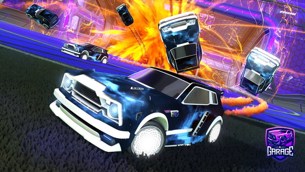 A Rocket League car design from hussgh148