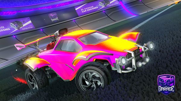 A Rocket League car design from Savage225714