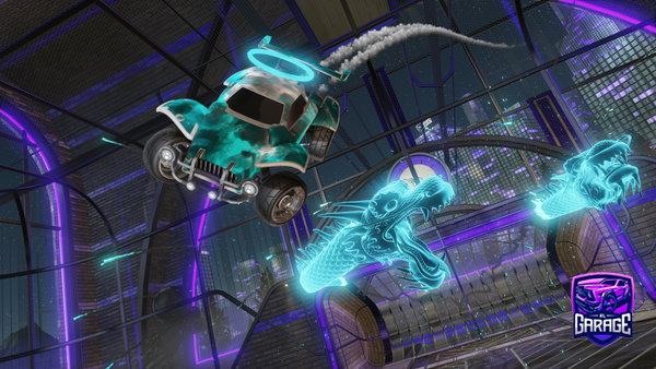 A Rocket League car design from ClapzZA