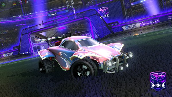 A Rocket League car design from Synoxia_