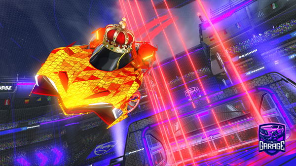 A Rocket League car design from R280