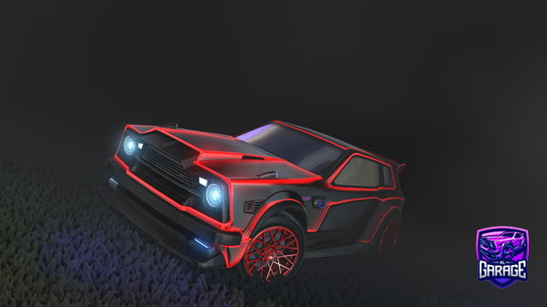 A Rocket League car design from RL_Items_FAIR