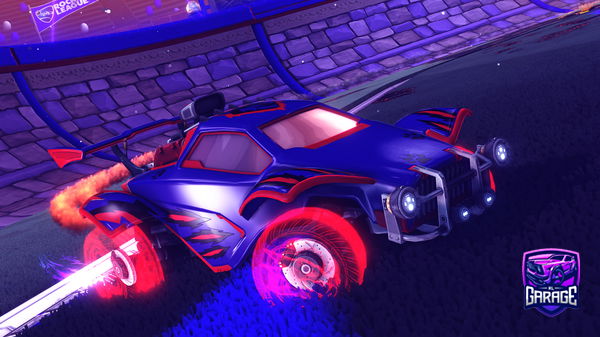 A Rocket League car design from PippoD_08