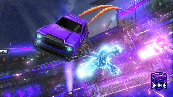 A Rocket League car design from lligeyhd
