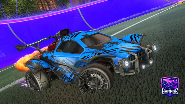 A Rocket League car design from ITFC_Chendall