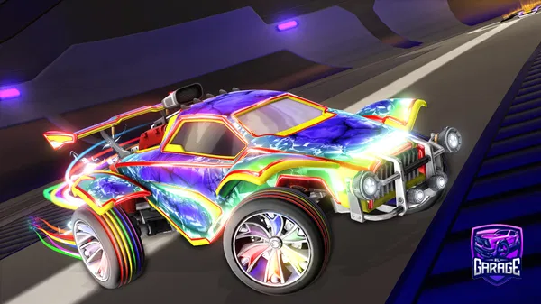 A Rocket League car design from LeadoffCannon12