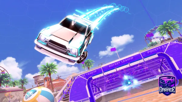 A Rocket League car design from VozifyGaming