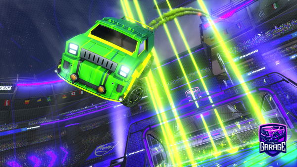 A Rocket League car design from LorenczPS5