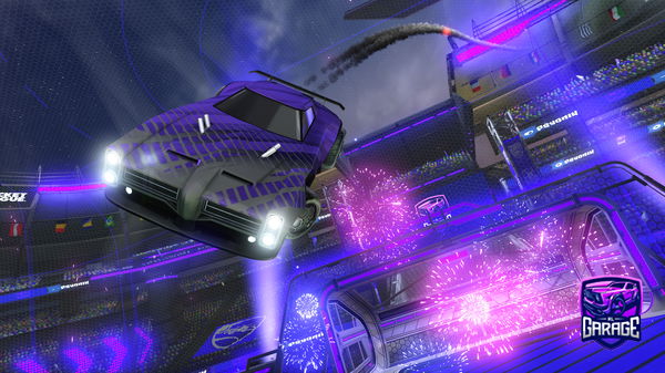 A Rocket League car design from CarMechanic