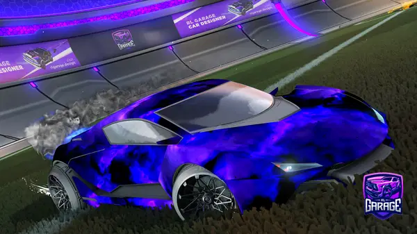 A Rocket League car design from Zigzapper342