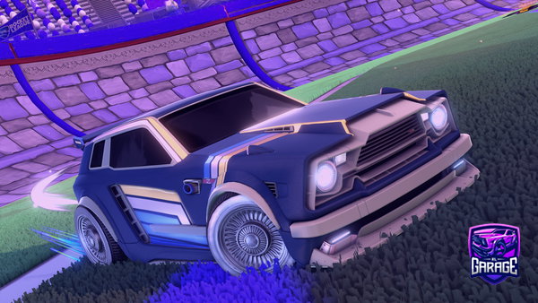 A Rocket League car design from MrGunslingerFTW