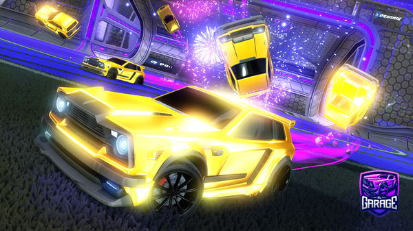 A Rocket League car design from DoublePlaygod339