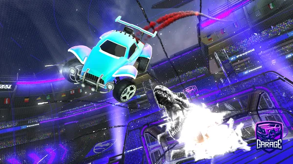 A Rocket League car design from Toxicloughran232