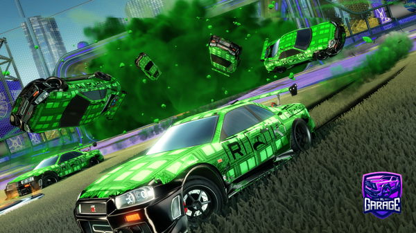 A Rocket League car design from Fernan79