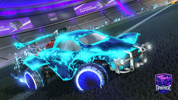 A Rocket League car design from Qaluo