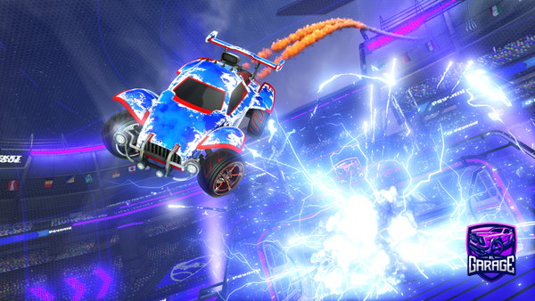 A Rocket League car design from rashford7k