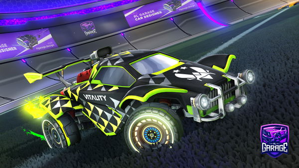 A Rocket League car design from AceOfSpades7404