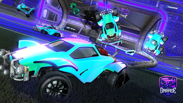 A Rocket League car design from Hauntingsig