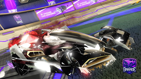 A Rocket League car design from Hegxee