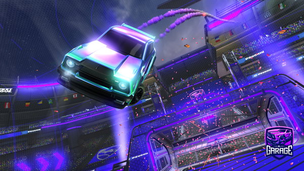 A Rocket League car design from JesusLovesU