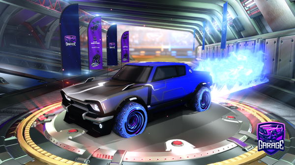 A Rocket League car design from Sicom454