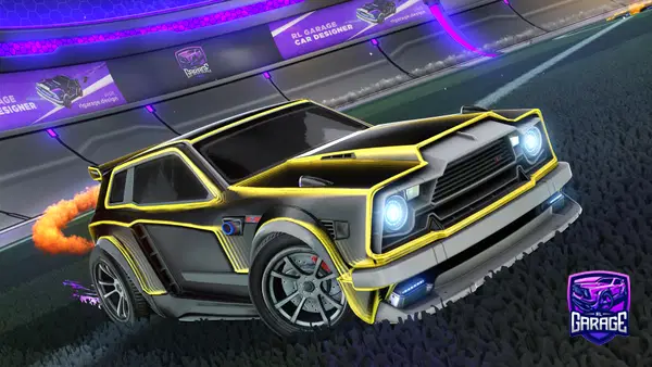 A Rocket League car design from Paul_Simon
