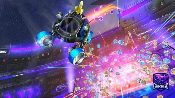 A Rocket League car design from Geewhiz