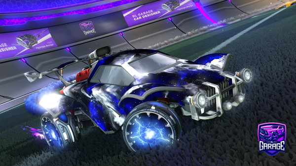 A Rocket League car design from Beanz511
